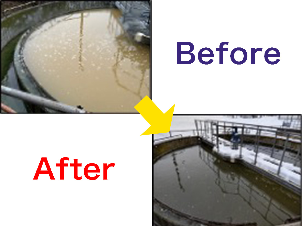 放流水質が安定しない