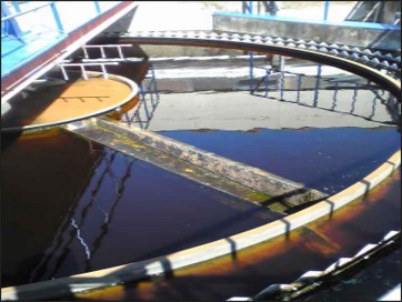 ドレイン浄投入後の曝気槽状態